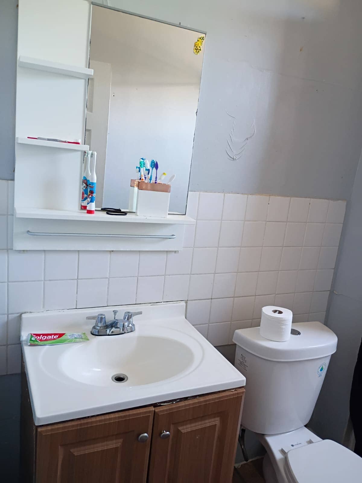 Standard bathroom cleaning